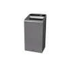 Rubbermaid Commercial, Configure, Landfill, 23 gal, Metal, Gray, Rectangle, Receptacle