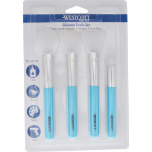 4-Piece Silicone Tools Set