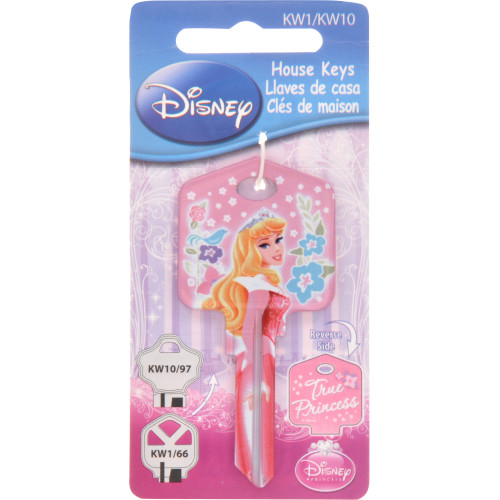 Disney Aurora Key Blank Kwikset 66/97 KW1/10