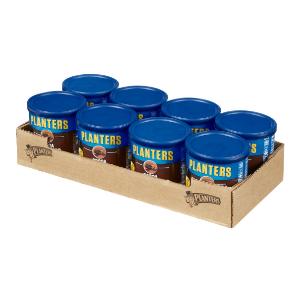 PLANTERS(r) Cocoa Peanuts	8/6oz . C1RM - Front Right Open Case (Hi Res)