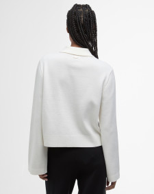 Alma Knitted Jacket Ecru/Oatmeal