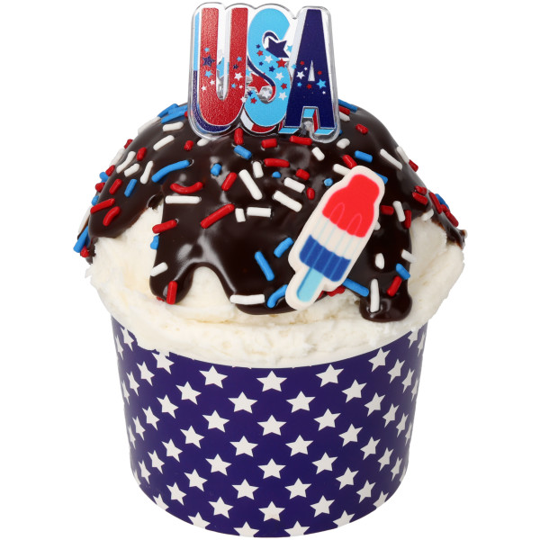 USA Cupcake Rings