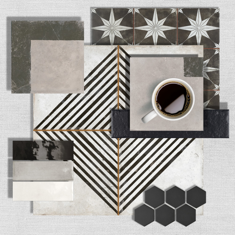 Kings Brush Line 8-3/4 in. x 8-3/4 in. Porcelain Floor and Wall Tile