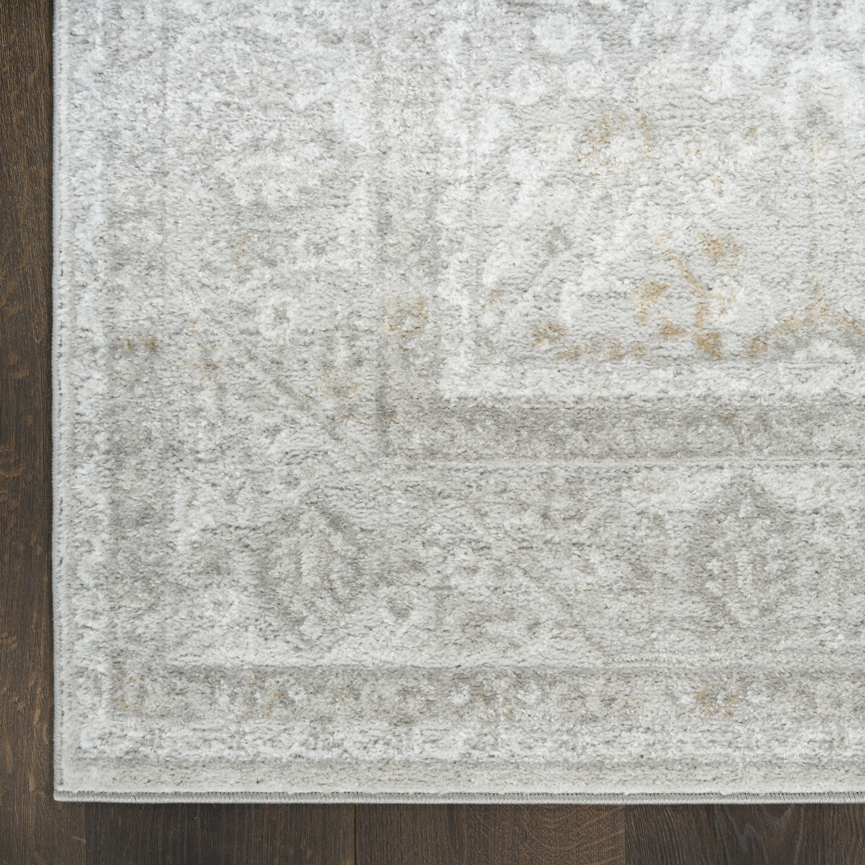 Nourison Dekor 2' x 4' Grey Vintage Indoor Rug