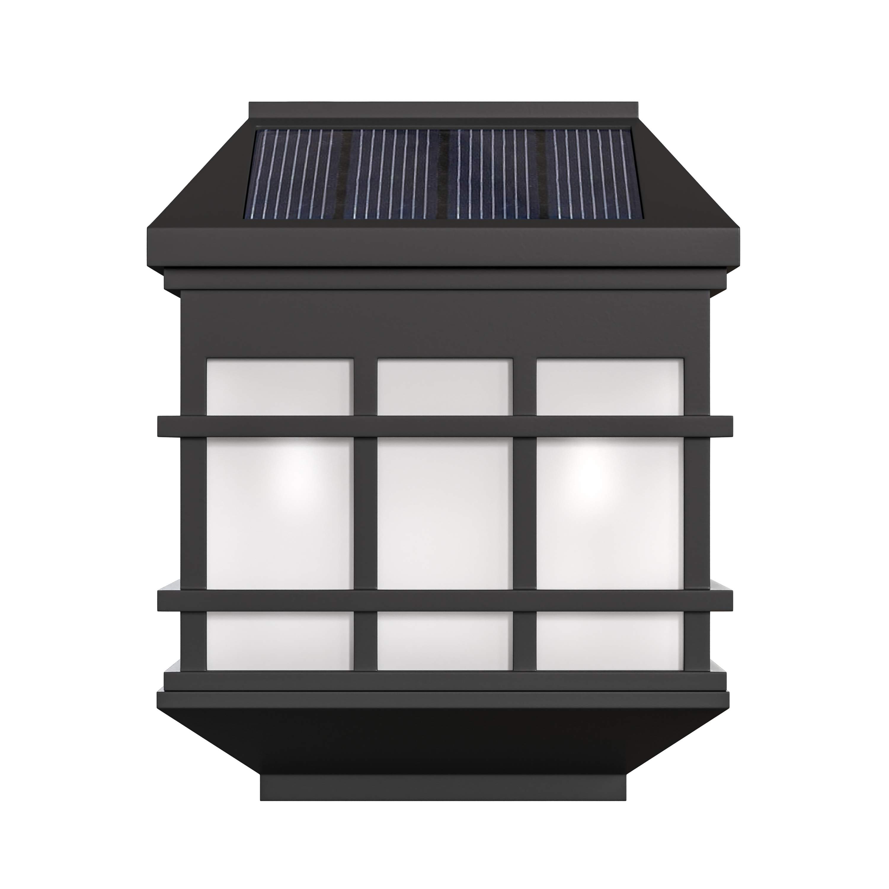 Caan Set of 6 Brown Solar Deck and Fence Lights, Decorative Outdoor Solar Pow... - Picture 6 of 22