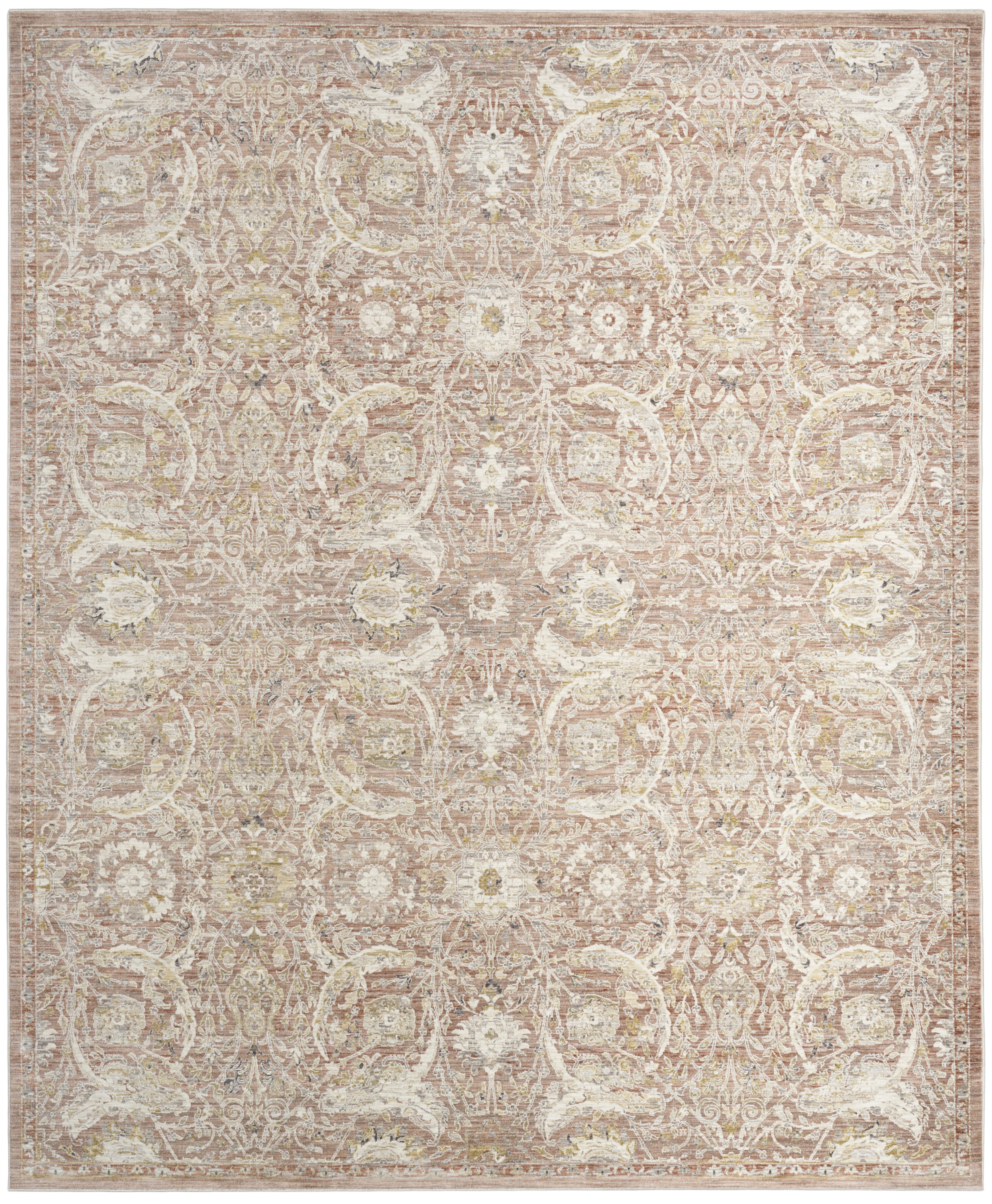 47.00" x 70.00" x .25" Antique Fusion Turkey N1325
