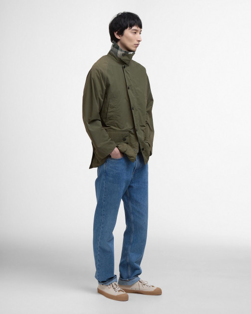 Classic Bedale Lightweight Showerproof Jacket Fern