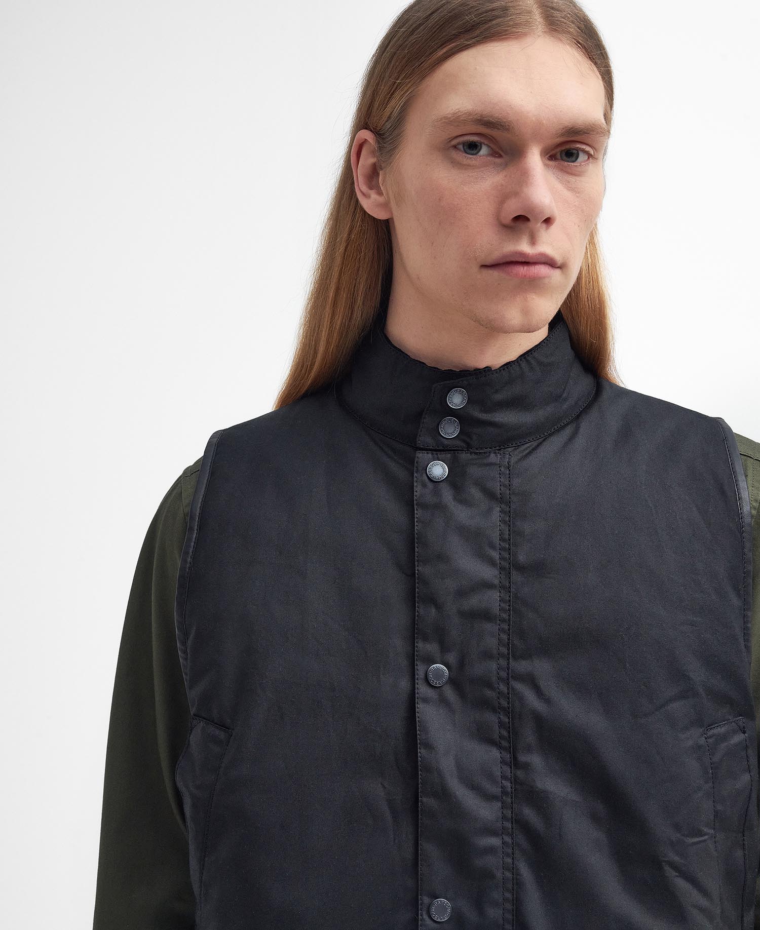 Barbour x Baracuta Weste Oversized Waxed image number 3