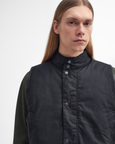 Barbour x Baracuta Weste Oversized Waxed 