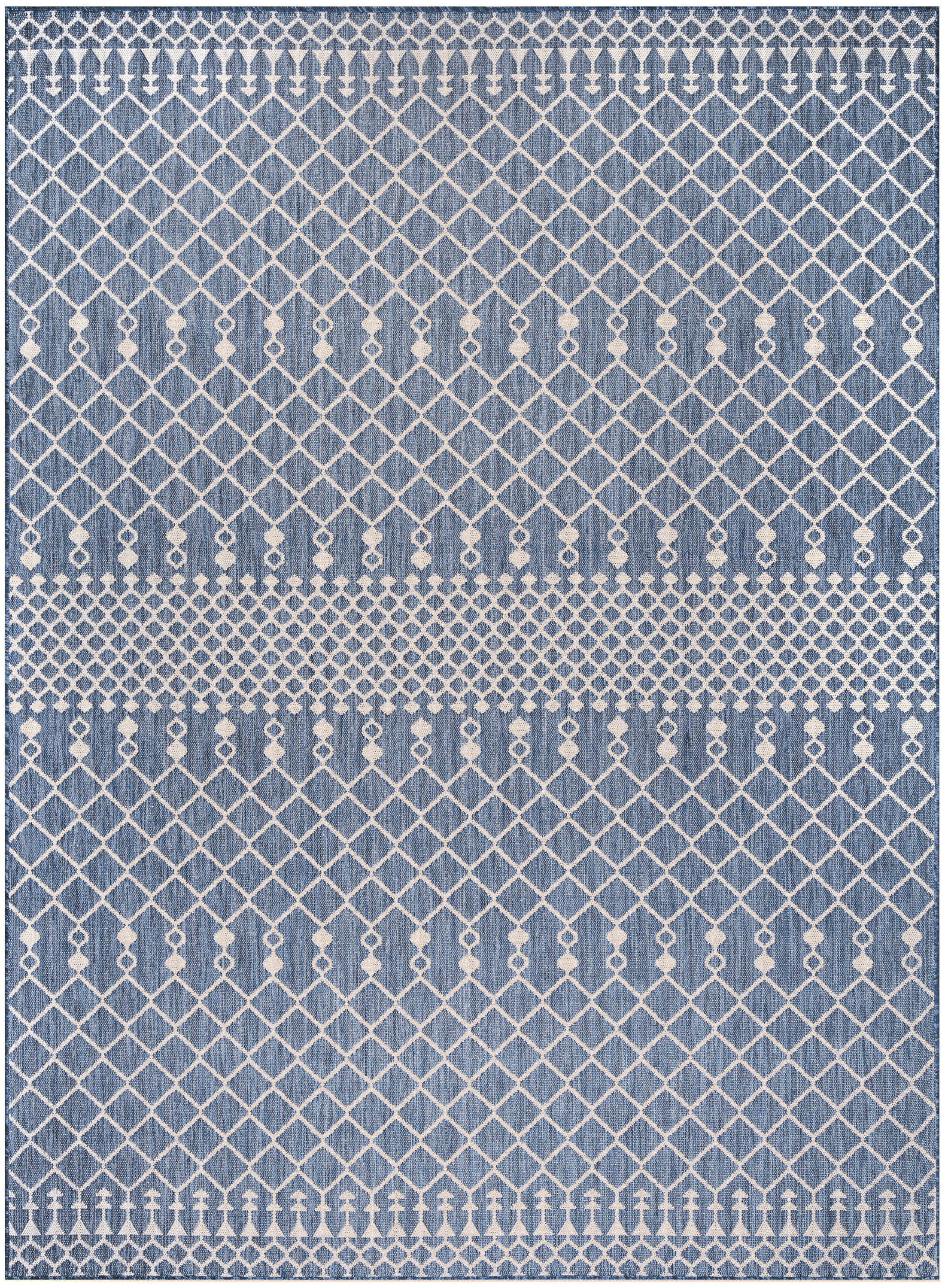 Nourison Positano 8' x 10' Navy Blue Modern Rug