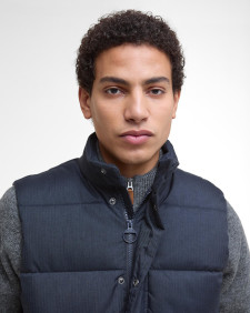 Brampton Gilet Dark Navy/Midnight Oak
