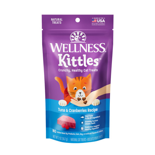 Wellness Kittles Tuna & Cranberry Front packaging