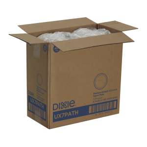 Dixie, 7" Medium-weight Paper Plates, Multicolor