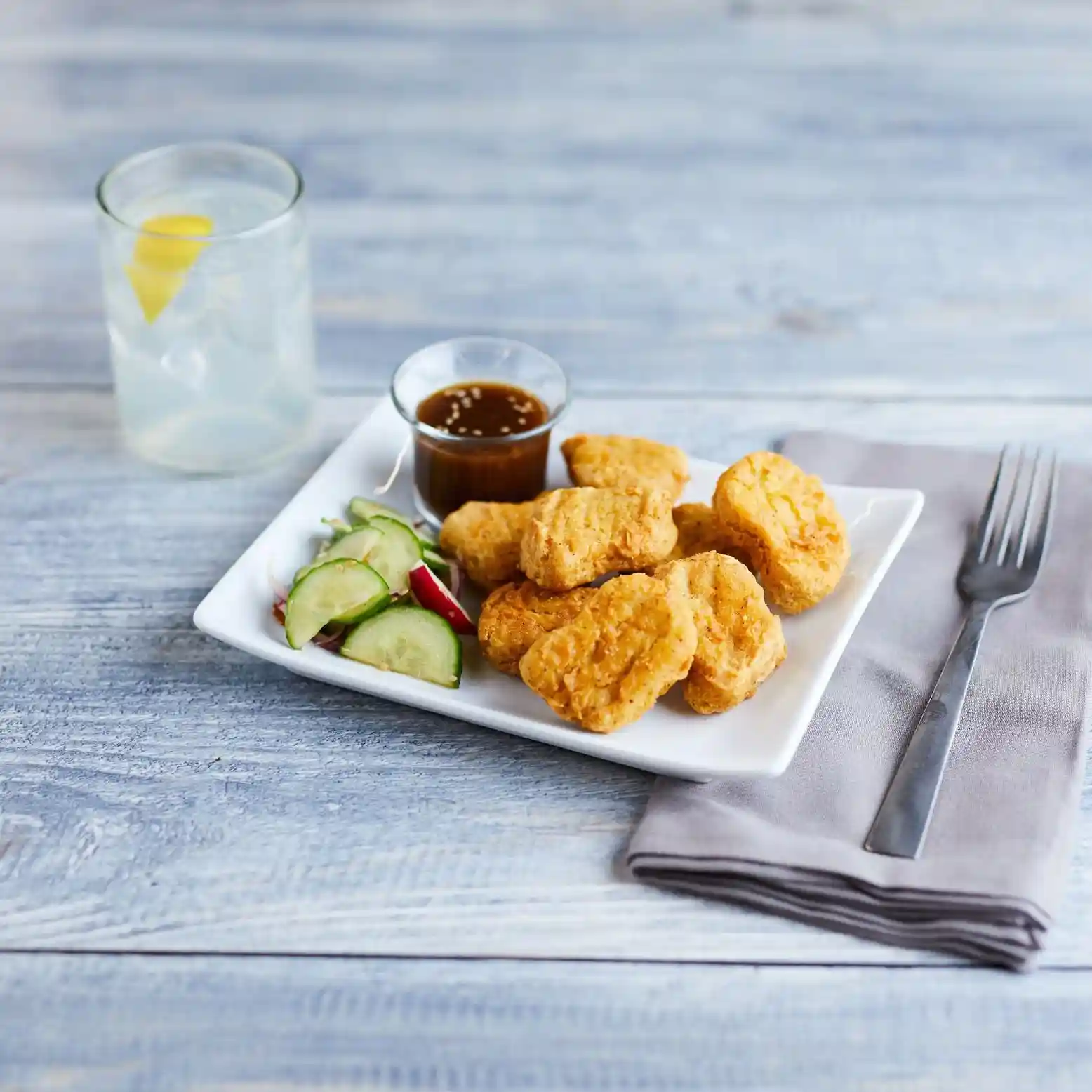 Tyson® Fully Cooked Tempura Whole Grain Battered Chicken Nuggets, CN, 0.75 oz._image_2