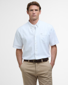 Nelson Regular Short-Sleeved Shirt Classic White