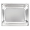 Half-size 2 ½-inch-deep Super Pan 3® stainless steel steam table pan