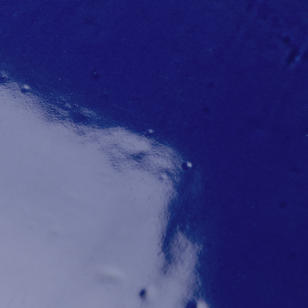 Argile Star Blu with Bianco Cross 7 in. x 14 in. Porcelain Floor and Wall Tile