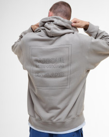 Micro Block Graphic Hoodie Concrete
