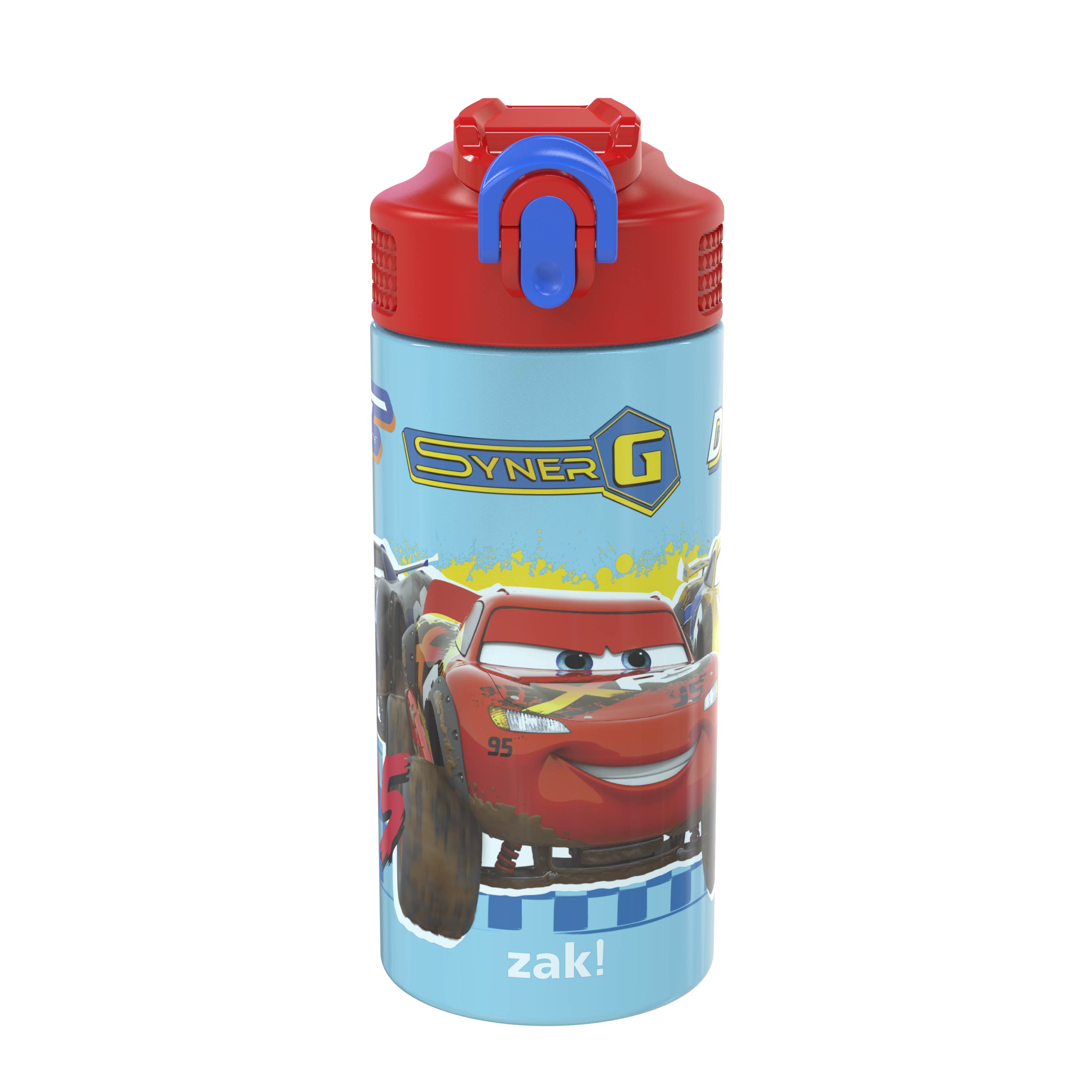 Cars 3 Movie 14 ounce Stainless Steel Vacuum Insulated Water Bottle, Lightning McQueen slideshow image 1