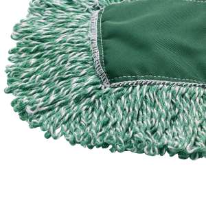 Rubbermaid Commercial, Microfiber Loop-End Pocket Dust Mop, 24"W, Green