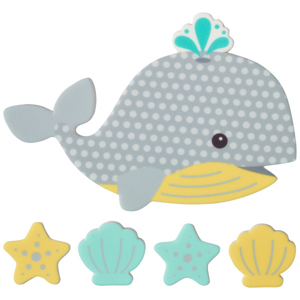Gray Baby Whales Kit DecoPac
