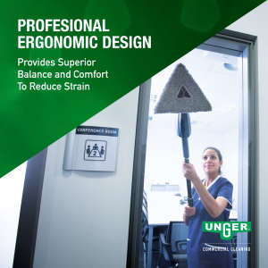 UNGSRKB4, Unger, Stingray Refillable Microfiber System Kit, 11’