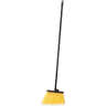 Carlisle, Duo-Sweep, 12in, Flagged Heavy Duty Angle Broom, Polypropylene Bristles, Black