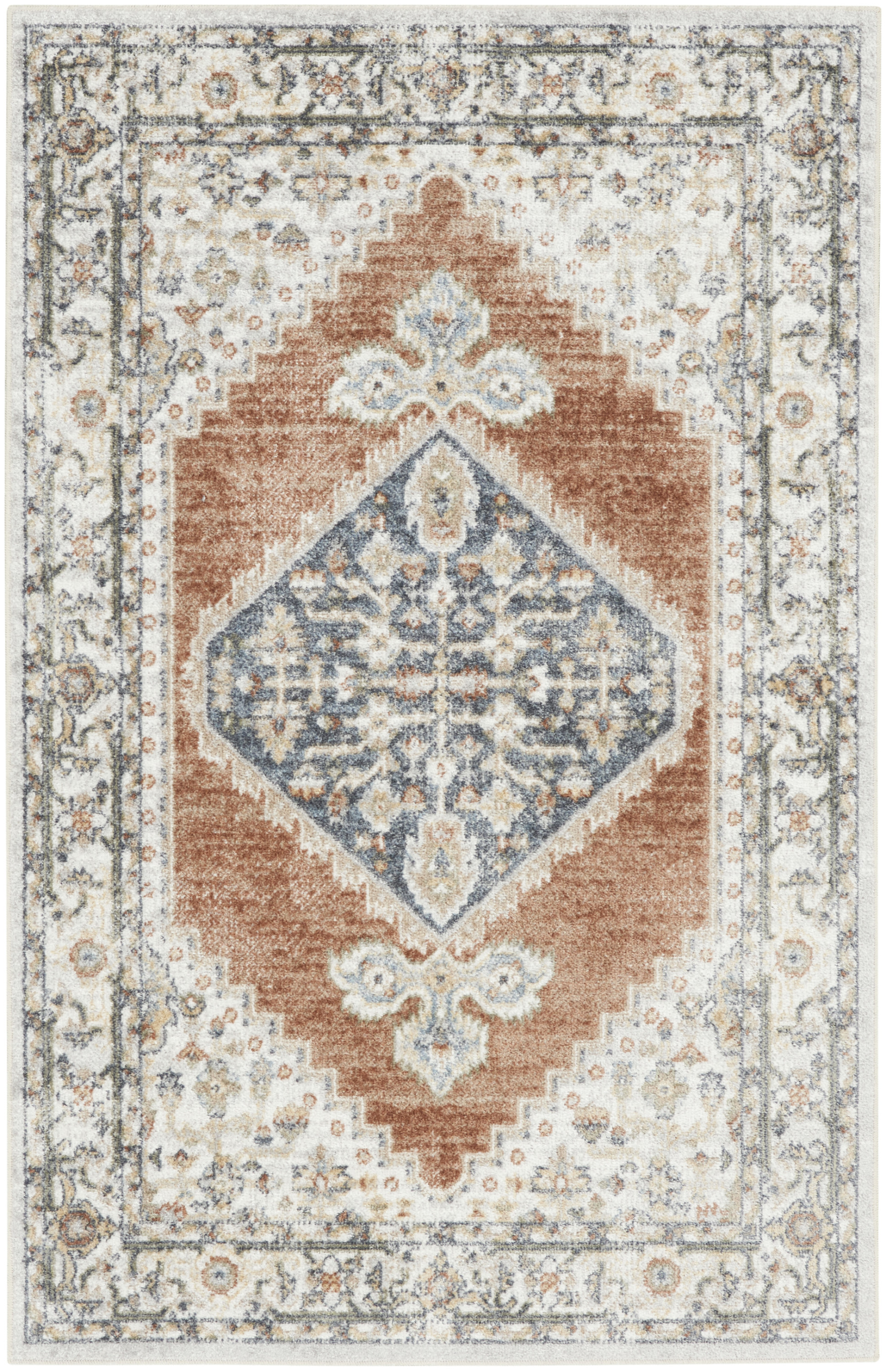 26.00" x 48.00" x .25" Astra Machine Washable Turkey N1675