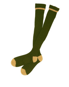 Calze Contrast Gun Stockings 