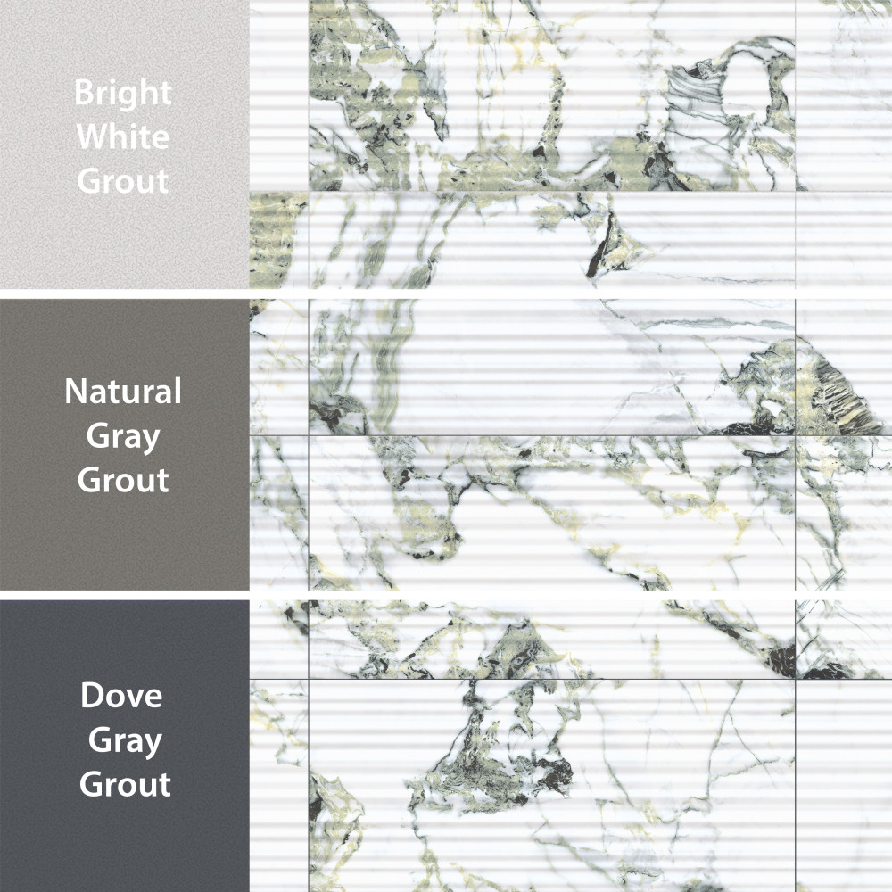 Sample – Touche Pleated Deco Jade Porcelain Floor and Wall Tile
