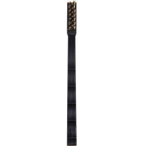 Carlisle, Flo-Pac, 1.7in, Utility Brush , Brass Bristles, Black