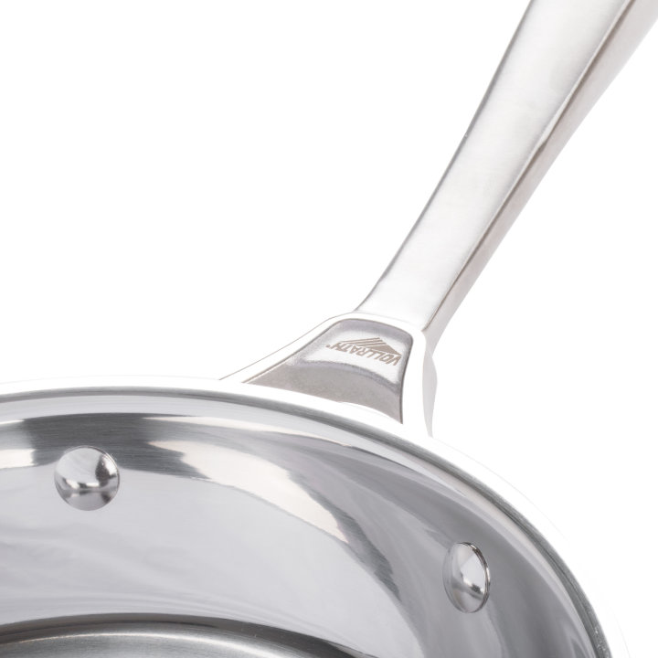 9 3/8-inch Intrigue® stainless steel fry pan with natural finish