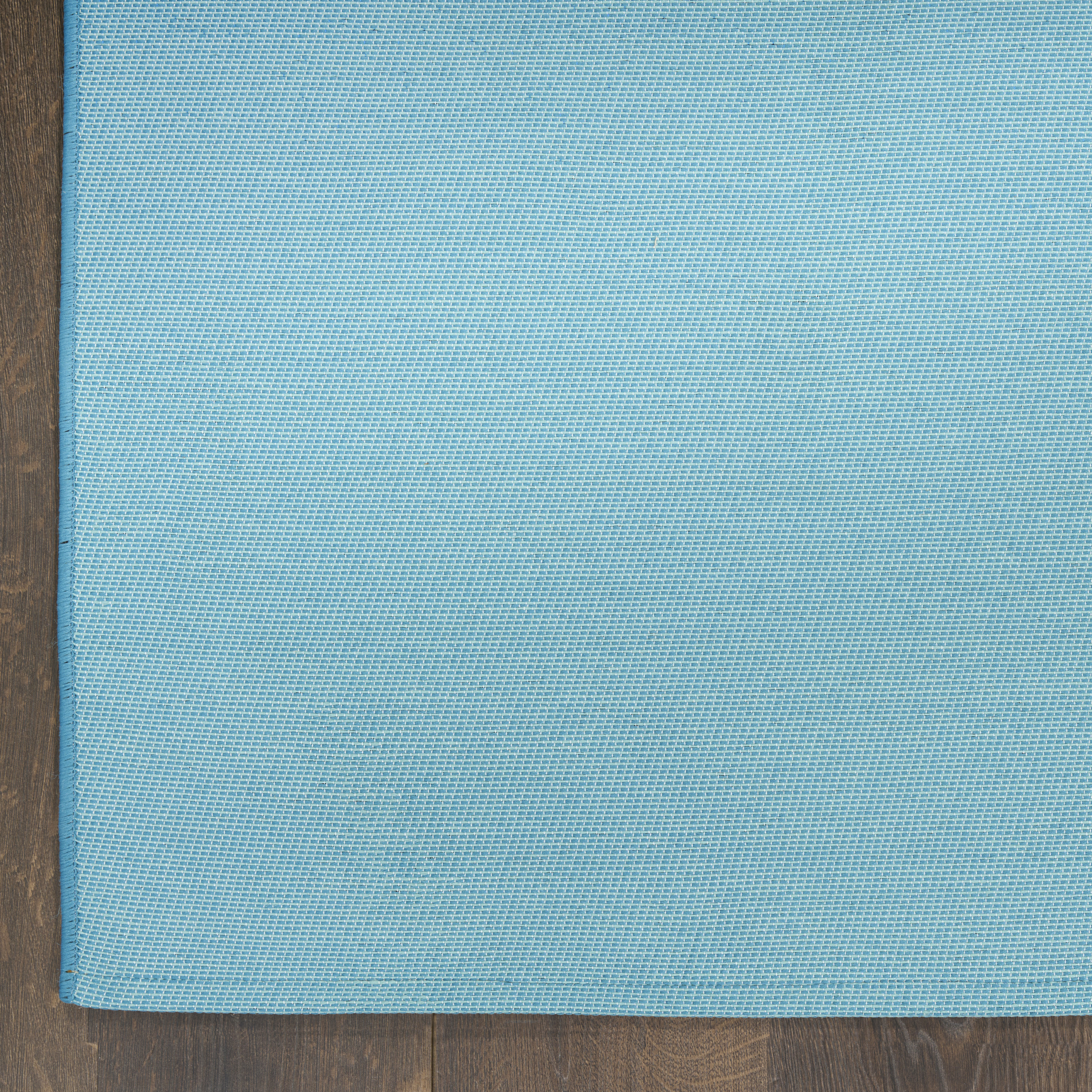 Nourison Color Splash 5'3" x 7'3" Blue Ivory Coastal, Nautical & Beach Rug