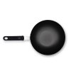11-inch carbon steel induction stir-fry pan with SteelCoat x3™ nonstick coating and silicone handle