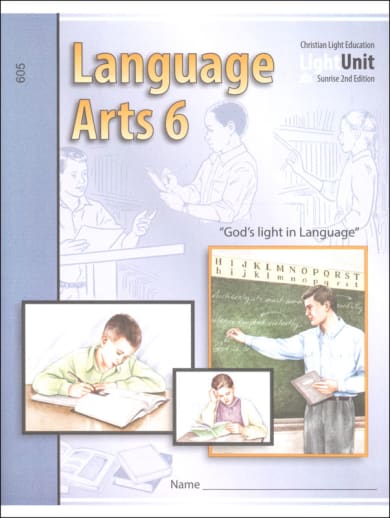 Language Arts LightUnit 605 Sunrise 2nd Edition