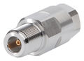 Straight N-Female Cable Connector For FSJ4-50B Super-Flexible Cable RF Impedance 50 Ohms Frequency 0 to 10.2 GHz