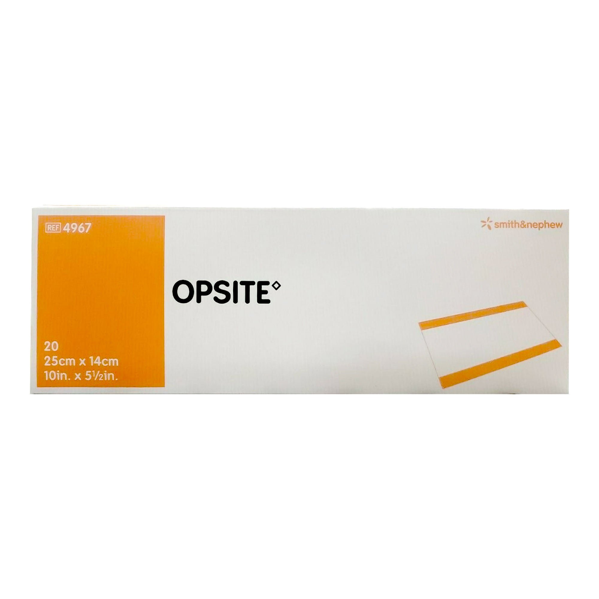 OpSite Transparent Film Dressing, 5½ x 10 Inch