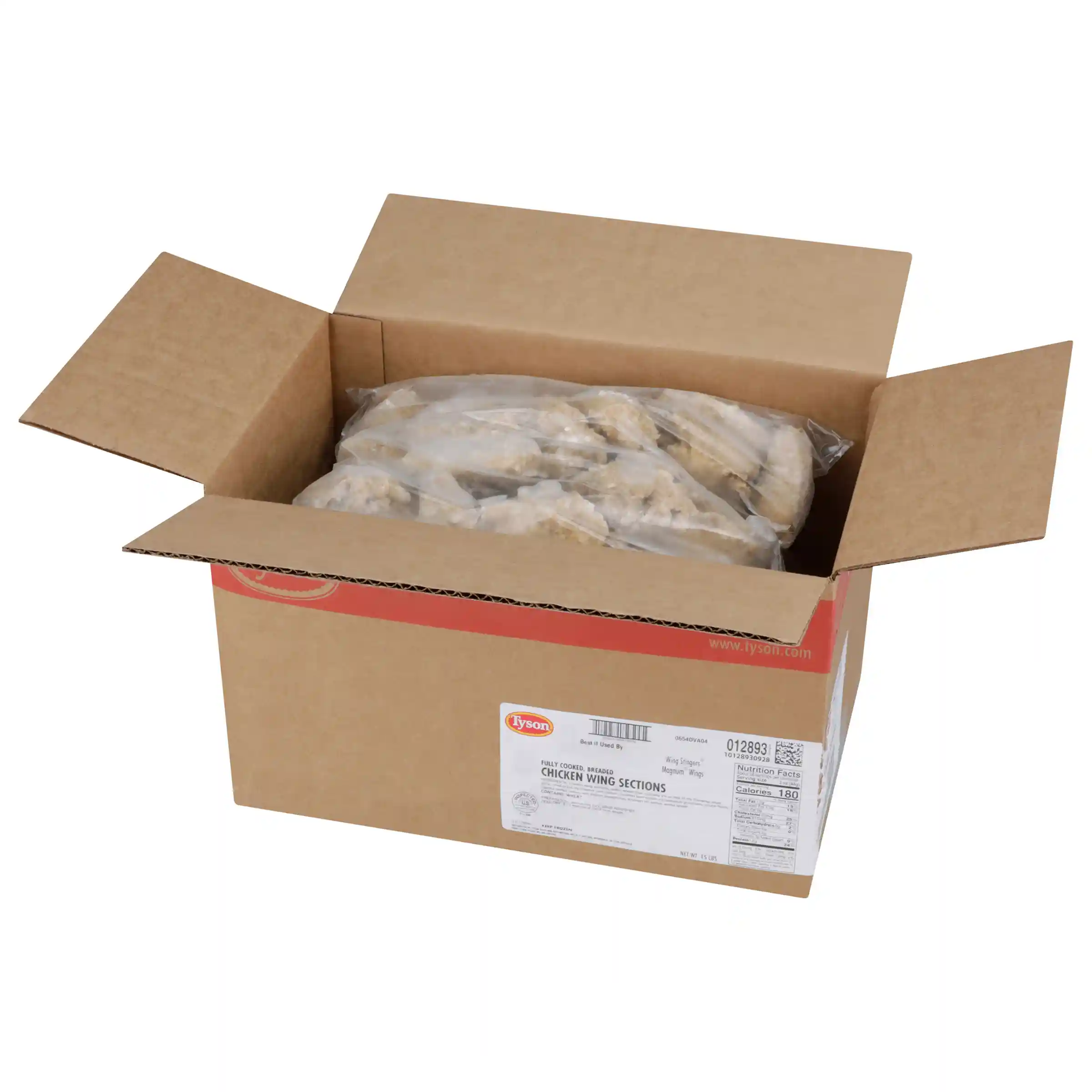 Tyson® Wing Stingers® Fully Cooked Breaded Bone-In Chicken Wing Sections, Jumbo_image_4