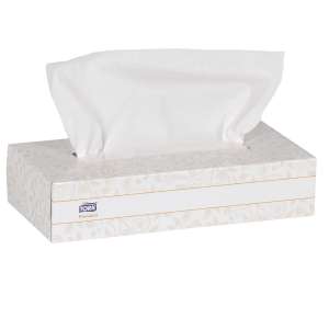 Tork, Premium, Facial Tissue, 2 ply, White