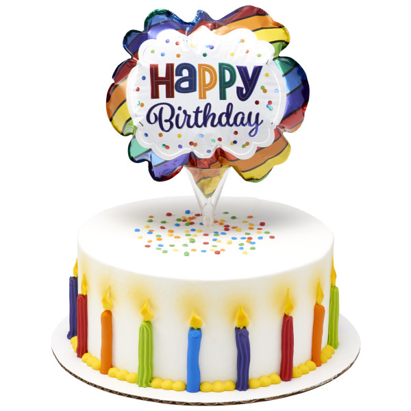 Inflatable Happy Birthday Anagram® Cake Pic