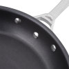 11-inch Intrigue® stainless steel fry pan with Ceramiguard® II  nonstick coating