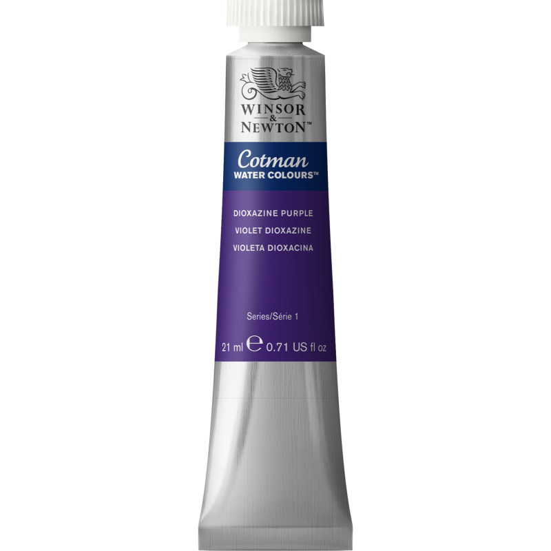 Cotman Watercolor Paint, 21 mL Tube, Dioxazine Purple