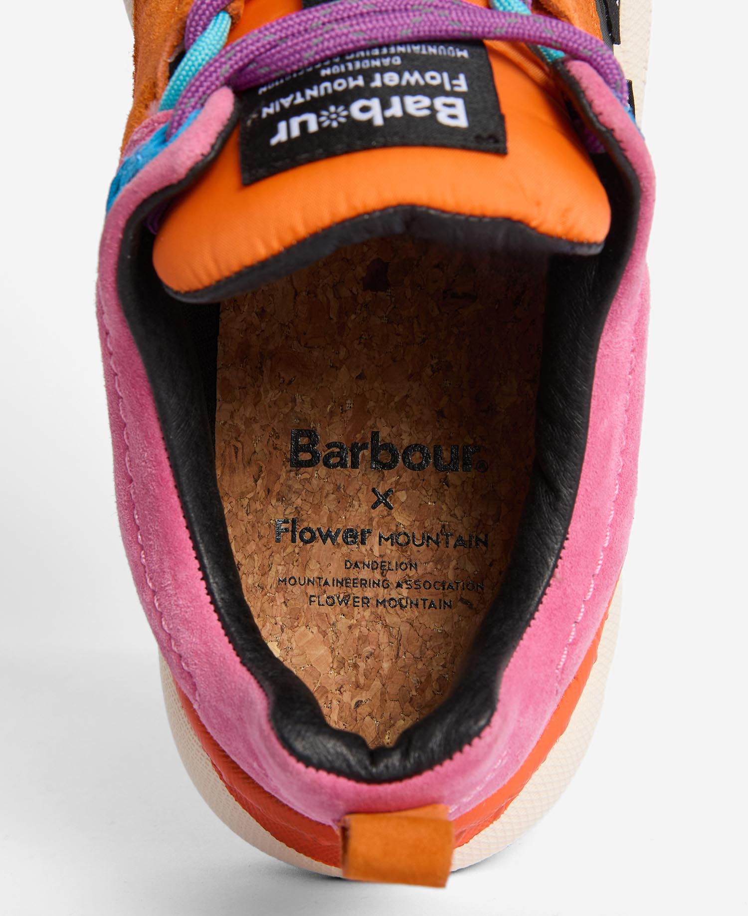 Barbour x Flower Mountain Back Country Uni Trainers image number 5