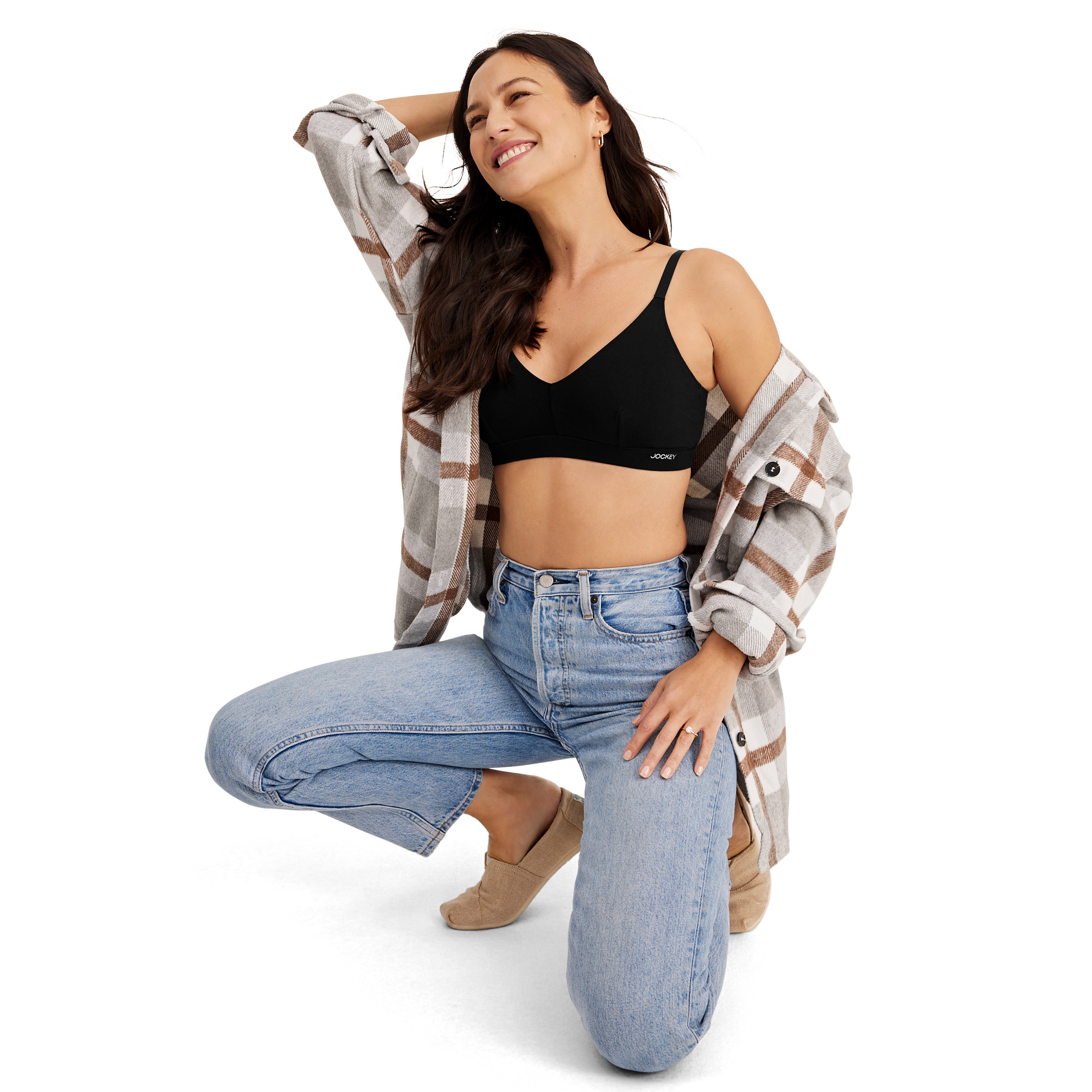 Jockey Women's Organic Cotton Stretch Triangle Bralette - Picture 5 of 47
