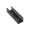 Type G Wide Slot Wiring Duct 2 in. w x 2  in. h Black