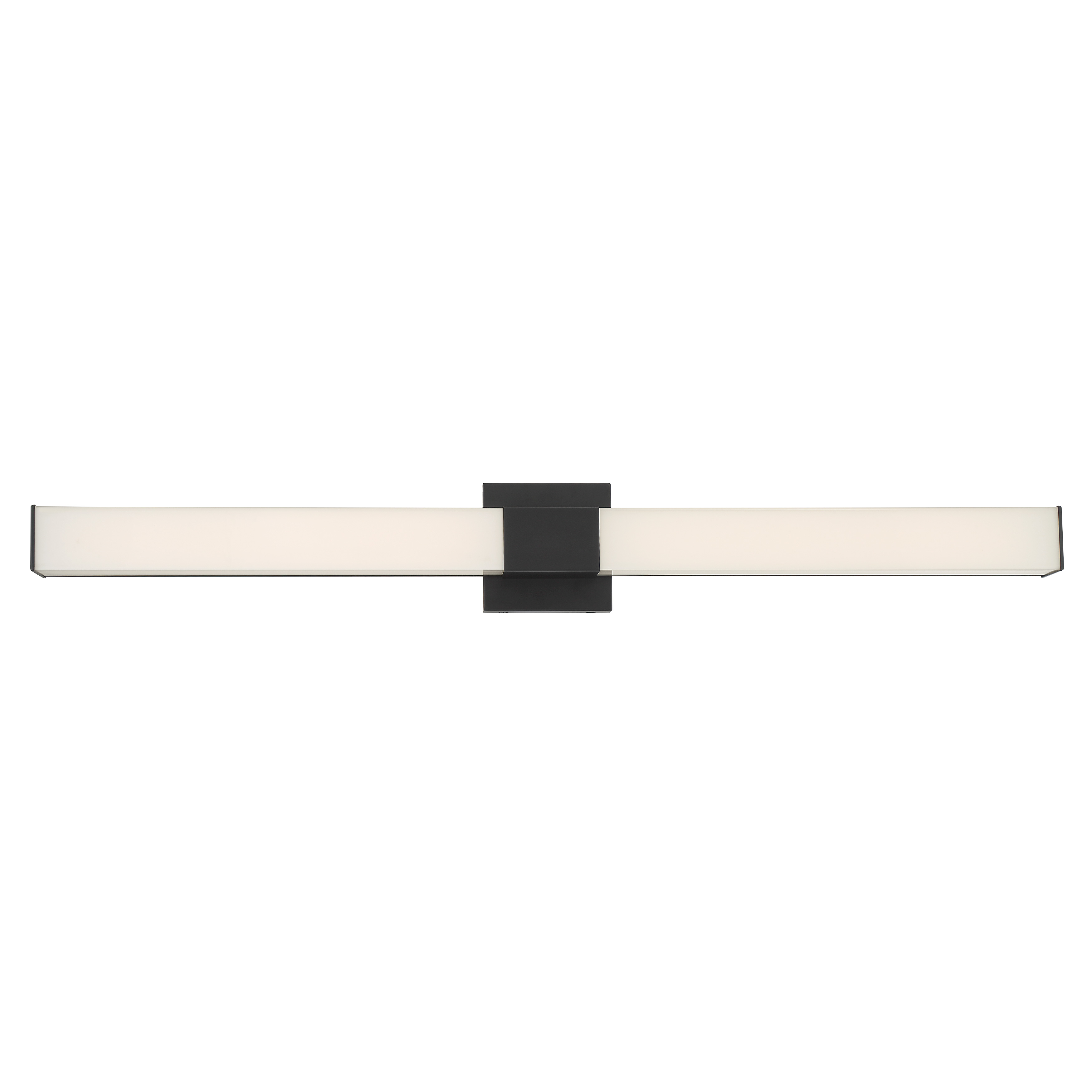 36" LED Square Bath Light in Coal Finish with Color Changing Technology - alternate view