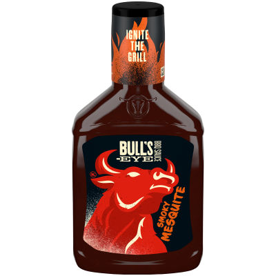 Bull's-Eye Texas Style BBQ Sauce, 17.5 oz Bottle