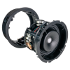 VX86R SST 8″ ROUND SINGLE STEREO SPEAKER W/ WHITE MICRO TRIM GRILLE (1 EACH)