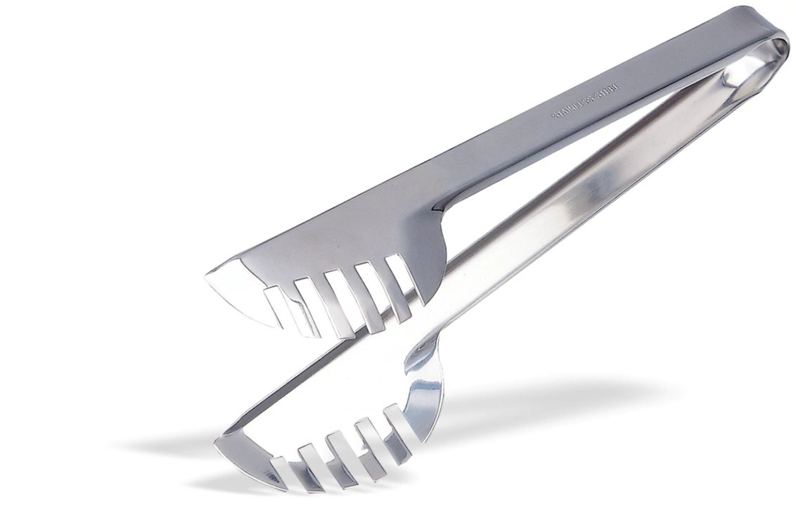 Pasta tongs 24 cm stainless steel