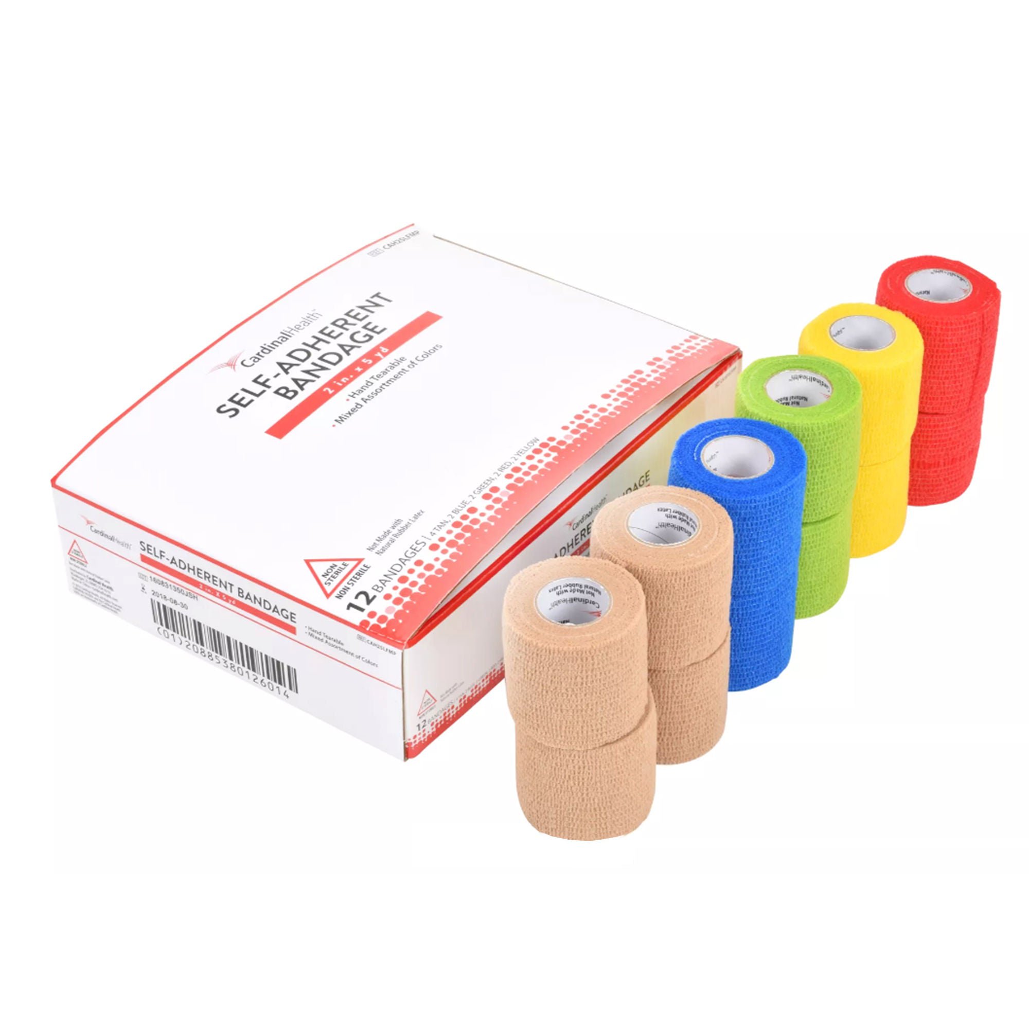 Cardinal BANDAGE, COMPRSN SELF ADHERENTCHSV N/S 2"X5' (12/BX 6BX/CS